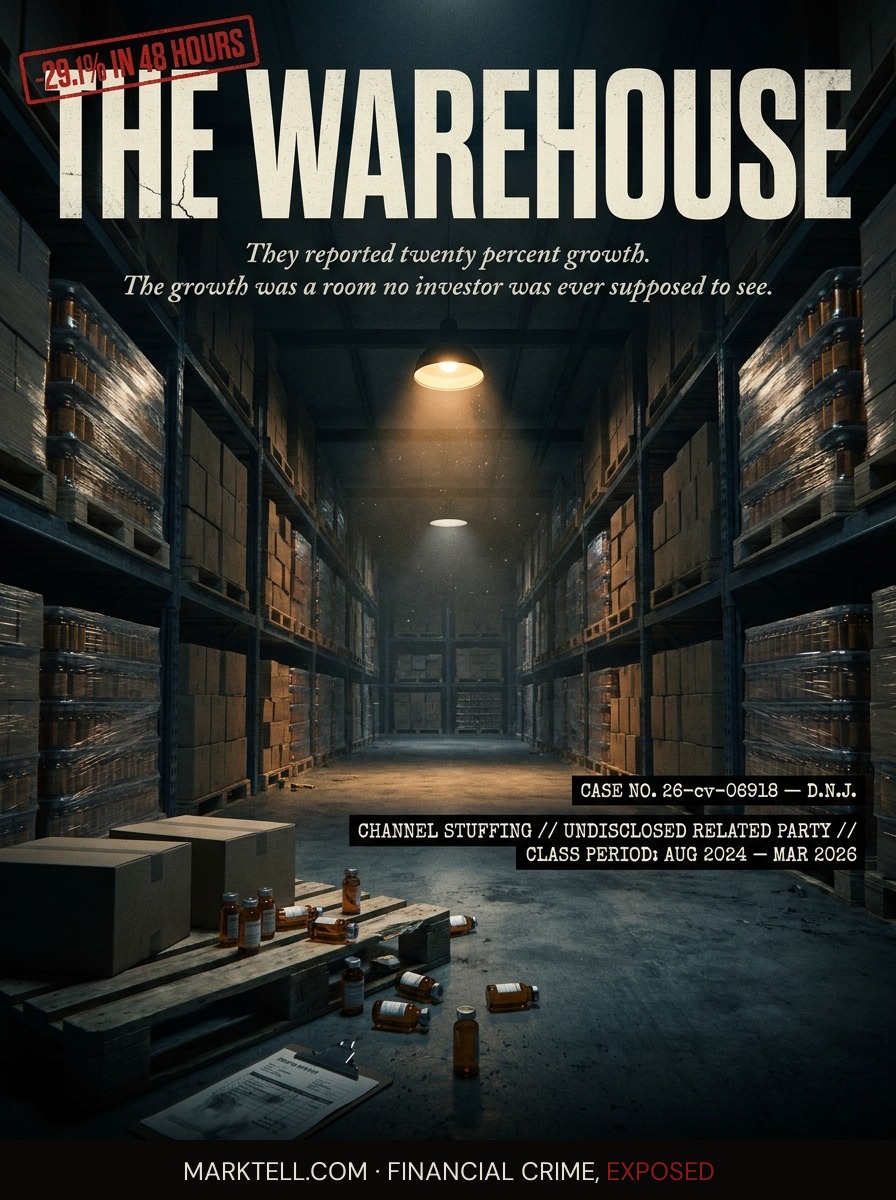 The revenue grew twenty percent. The growth was a warehouse no one was supposed to see.