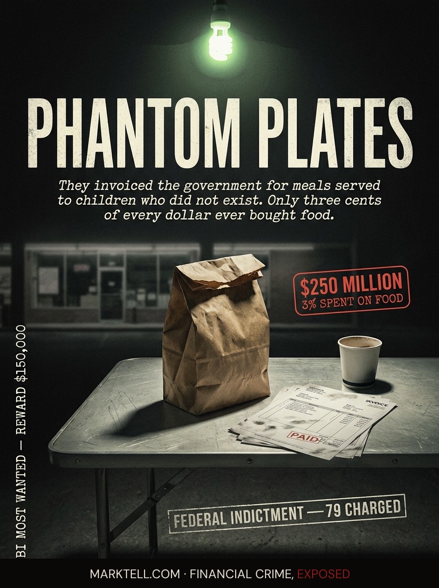 The meals were never served. The money moved anyway.
